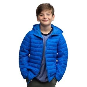 Lands' End Kids ThermoPlume Packable Hooded Jacket